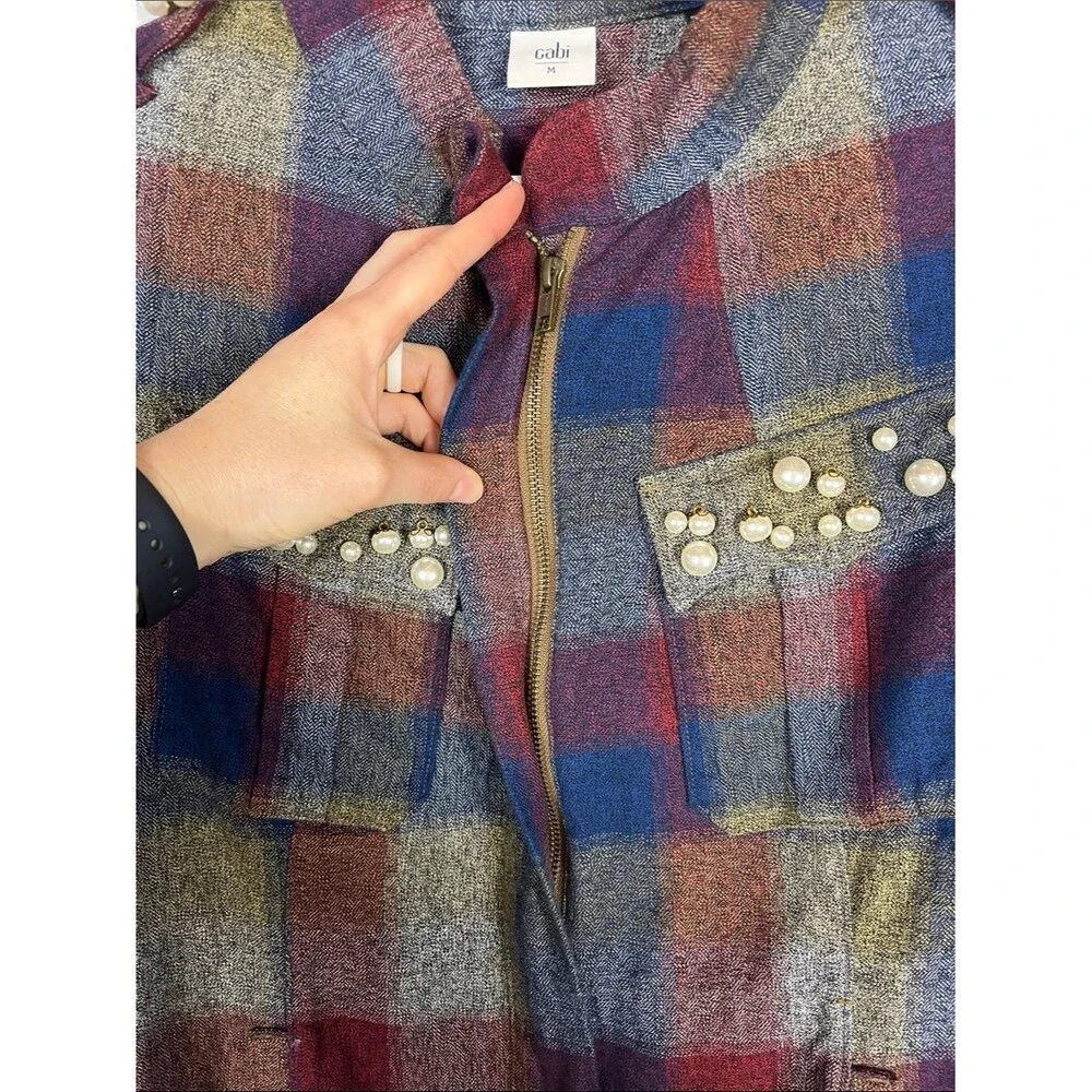 CAbi plaid faux